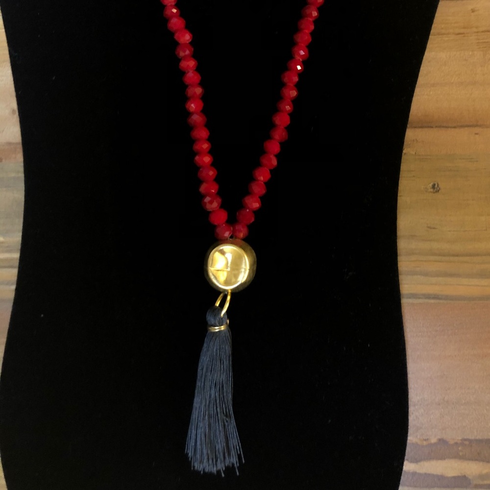 Aura Jewelry Tassel Necklace